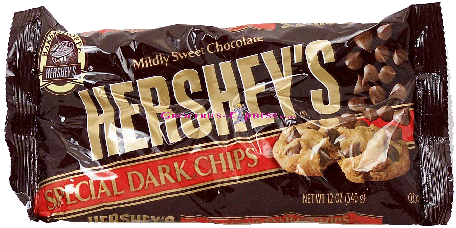 Hershey's  special dark chips, mildly sweet chocolate Full-Size Picture